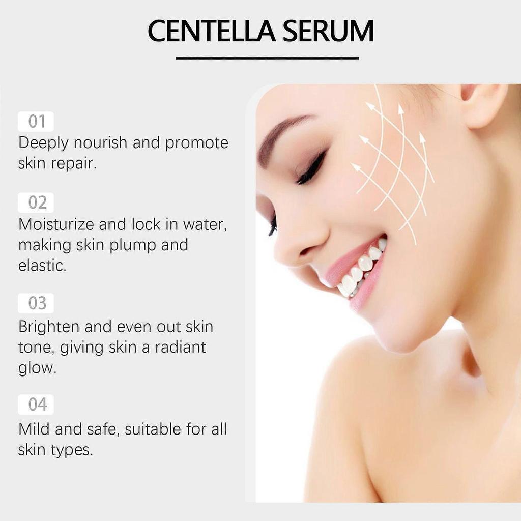 Centella Serum, Intensive Face Essence, Anti-Aging Face Serum, Daily Intensive Face Essence, Centella Asiatica Complex Serum, for All Skin Types