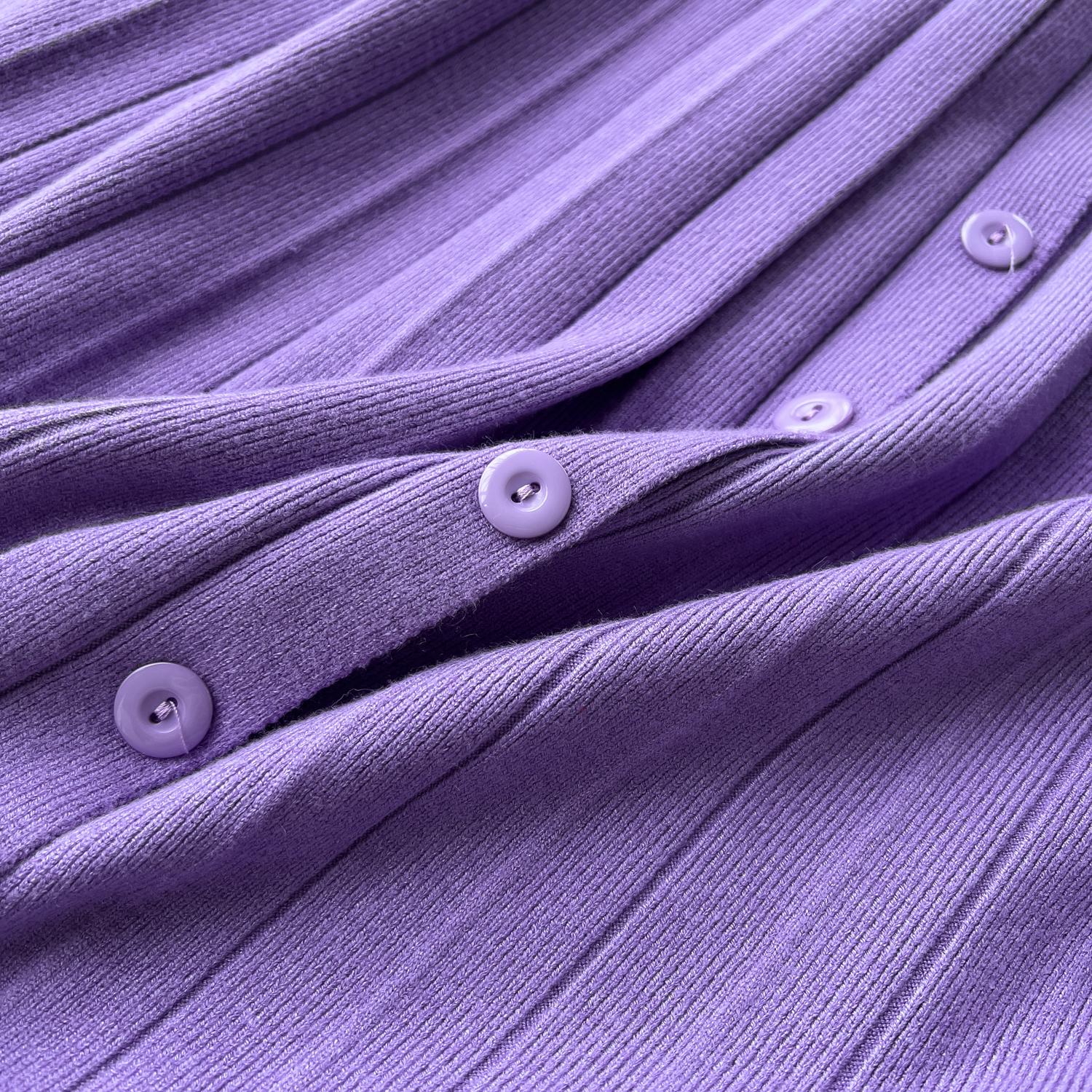 Высококачественный вязаный модный комплект в ленивом стиле — фото 9