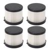 4 Pcs Vacuum Filter Non Woven Fabric Plastic Vacuum Filter Replacement for 49 90 1900 0882 20 49 90