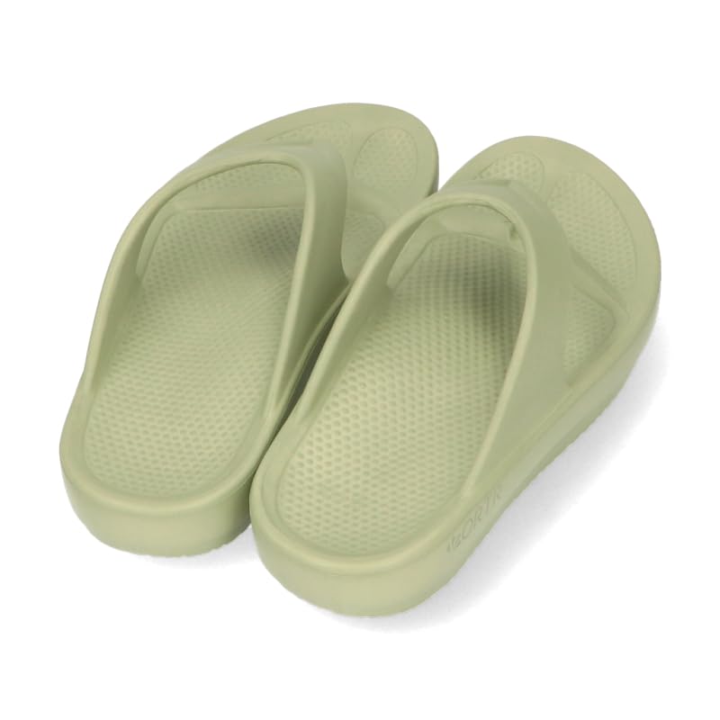 Oriental Traffic OT3218 Recovery Shock Tong Beach cm Sandals, Shoes, Absorption, Sandals, Lightweight, Women's, Black, 26.0