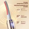 2-In-1 Electric Heated Eyelash Curler Eyebrow Trimmer LED Display 3 Temperature Rechargeable Quick Heating Portable Eye Lashes Curling Tools