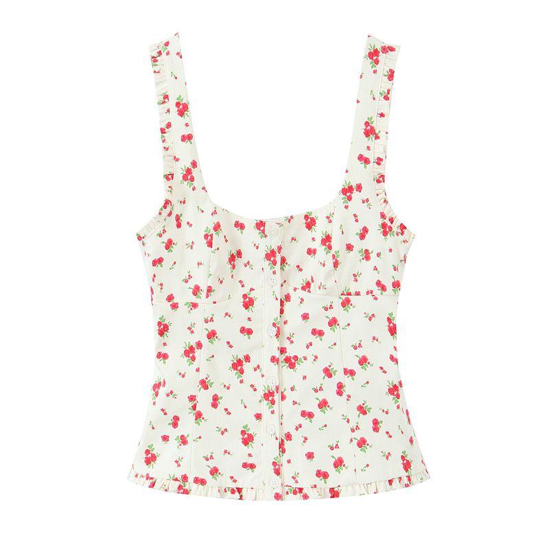 Kaslead New Arrival Women's Fashion Style Stretch Poplin Sleeveless Tops Skirt 4661076 2180404