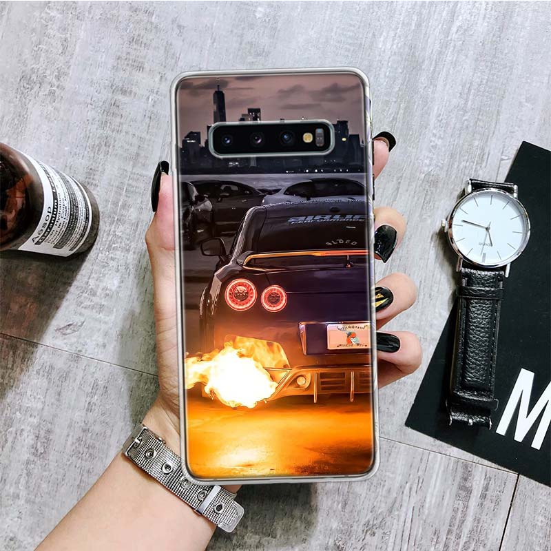 GTR Sportwagen JDM Handyhülle Für Samsung Galaxy S20 FE S10 Plus S21 S22 Ultra S10E S9 S8 S7 Edge J4 + Fundas Cover Coque