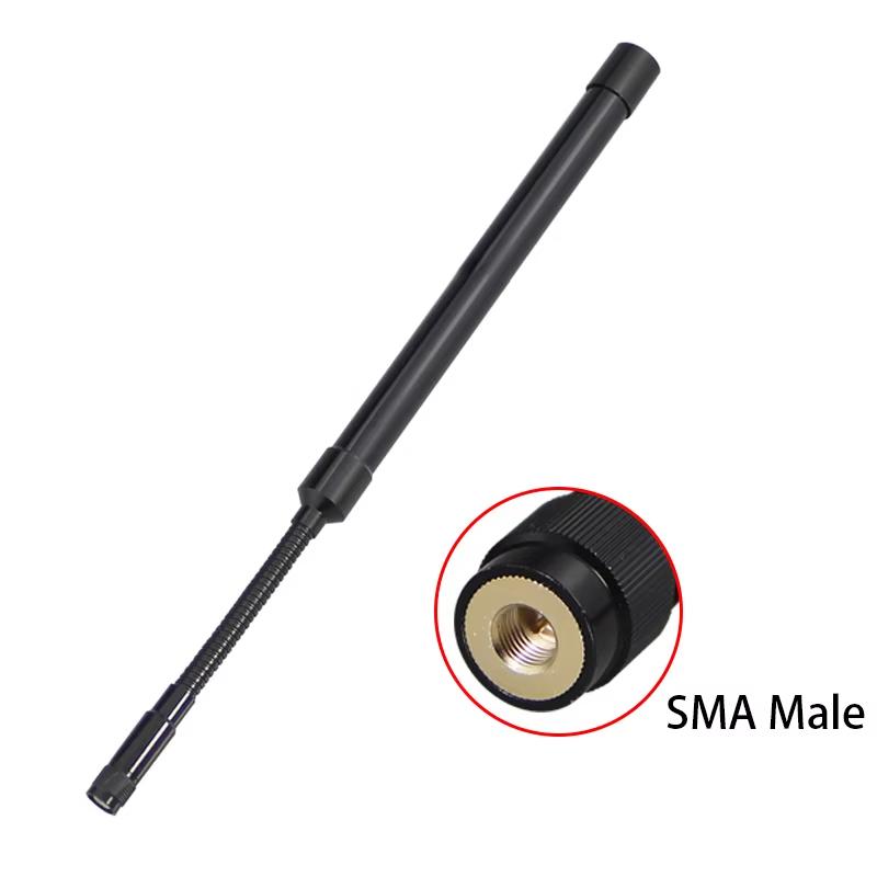 1Pcs Gooseneck Antenna 868-915Mhz 4G 5G Lte 2.4G 5.8G Uwb Omnidirectional Wifi Router External Remote Antenna Sma Male Head