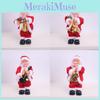Santa Claus Christmas Toy With Music Playing Guitar Saxophone For Festive Decor