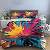 Colorful Explosion Burst Pattern. Bedding Sets Duvet Cover Sets Duvet Covers Pillowcases(1 * Duvet Cover 2 * Pillowcases Without Duvet Insert)