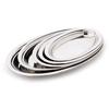 Stainless Steel Round Serving Plates