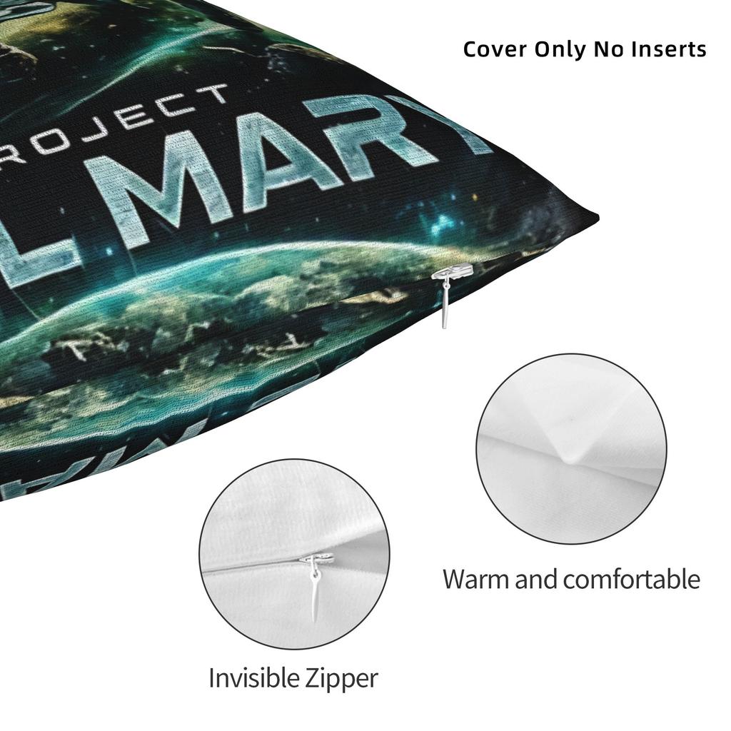 Project Hail Mary Art Pillow Cover Morden Pillow Case For Sofa Car Home Decor Square Pillowcases Gift