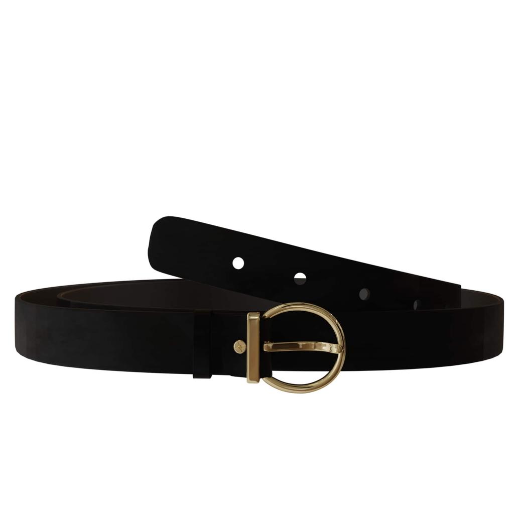 Dámský velurový pásek kůže Maden Polsko 30643