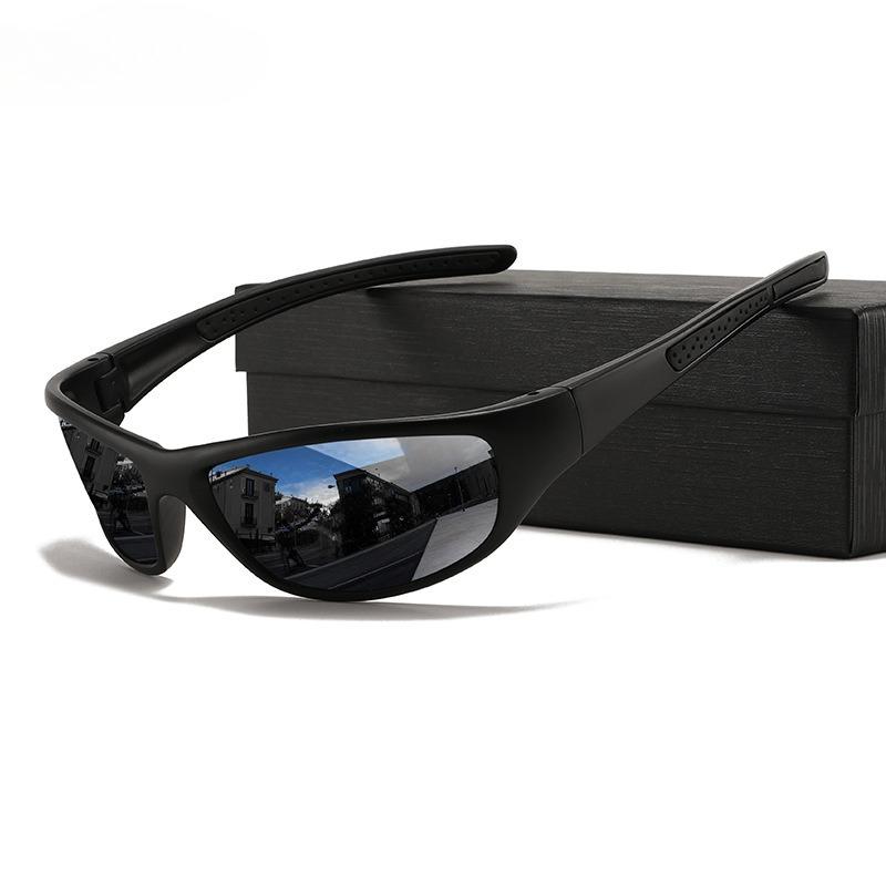 Men's Outdoor Sports Sunglasses PC Frame UV400 Cycling Fishing Hiking Sun Glasses Men's and Women's Driving Glasses Goggles