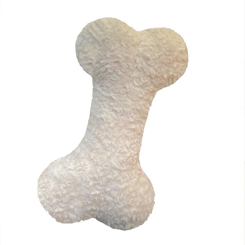 

New Dog Bone Push Pillow Belly Push Pillow Plush Toy Doll Doll Pendant Backpack Keychain Creative Gift 12cm