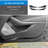 Jaguar XFL 2021 Interior Carbon Fiber Anti-Kick Sticker - Damage-Free Replacement