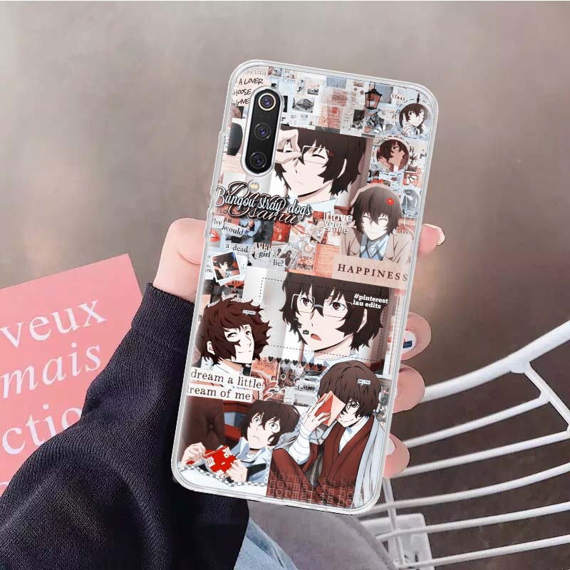 Bungo Stray Dogs Poster Soft Phone Case For Xiaomi Redmi Note 10 10S 9 9S 8 7 8T 11S 11T 11 Pro 9A 9T 9C 8A 7A Shell Cover Funda