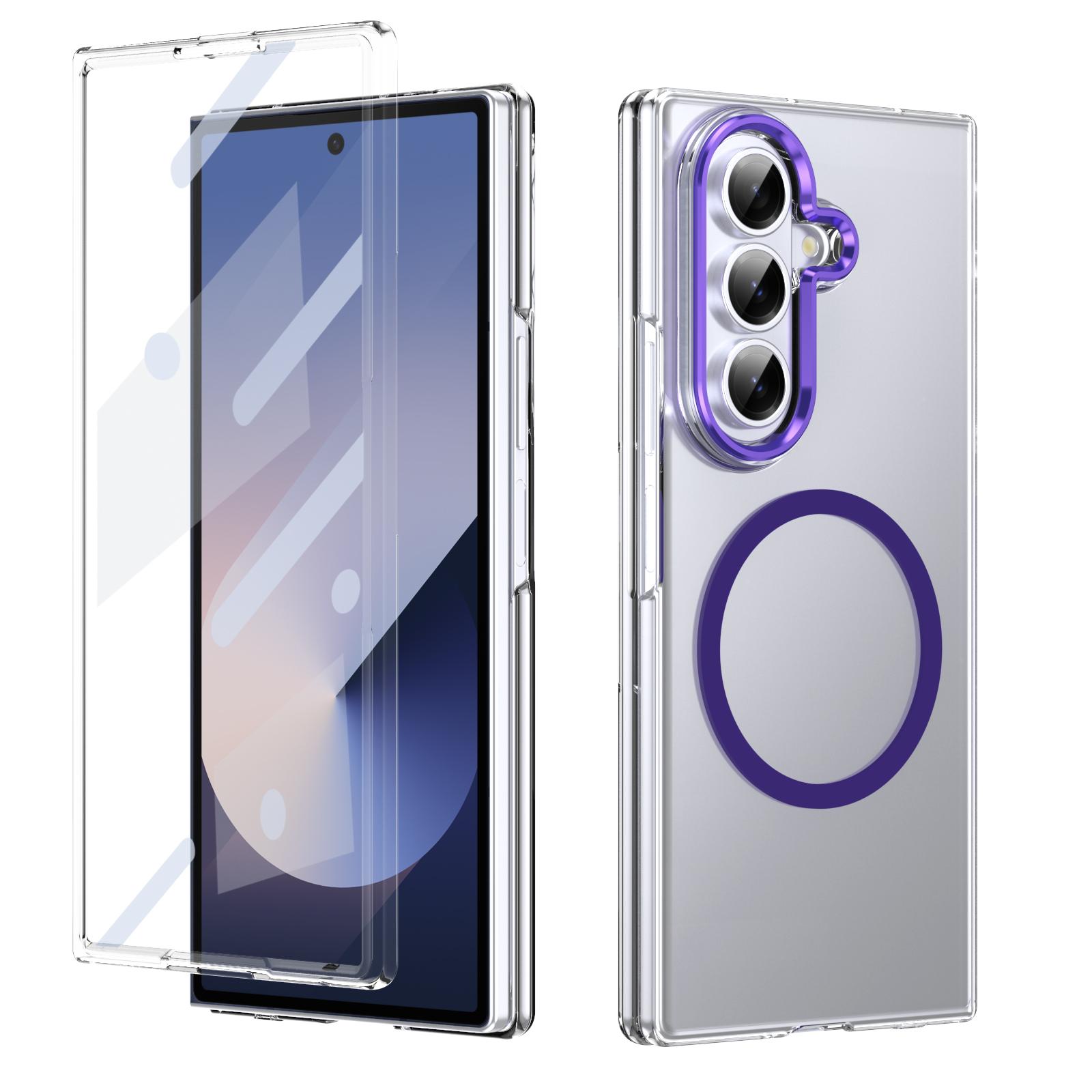 

For Samsung Galaxy Z Fold 7 6 5 Case Protective HD Transport 360 Full Cover with film Mobile Phone Back Cover Galaxy Z Fold6