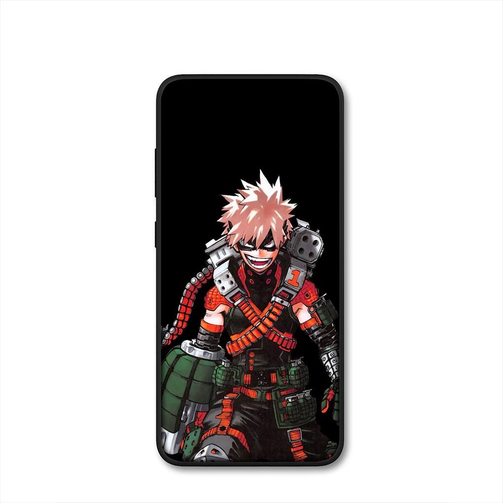 My Hero Academia Katsuki Bakugo BNHA Phone Cover for Xiaomi Redmi Note 11 10 9 8 Pro 9S 10S 11S 9A 9C NFC 9T 10A 10C 8A Case