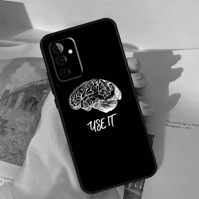 Medical Human Organs Brain Case For Samsung Galaxy A54 A34 A14 A06 A16 A26 A36 A56 A12 A32 A52 A13 A33 A53 A15 A35 A55