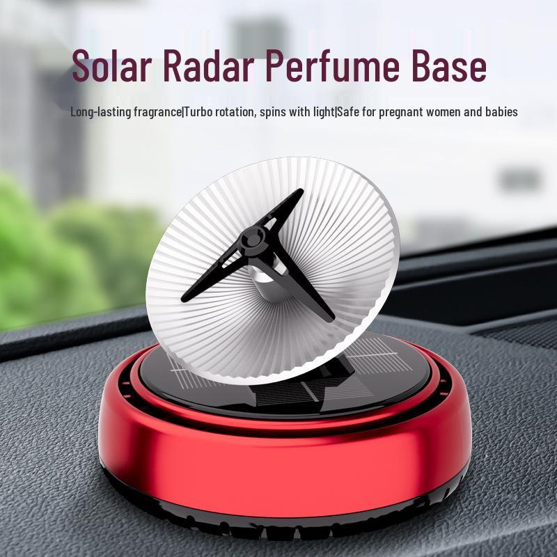 Car Solar Radar Incense Holder: Long-Lasting Fresh Scent Interior Ornament