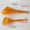 Car Long Stem Funnel Gasoline Oil Fuel Filling Tools Anti-splash Plastic Oil Funnel Motorcycle Refueling Tools Auto Accessories