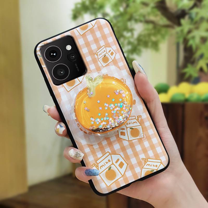 Glitter Cartoon Phone Case For Nokia HMD Skyline Skin Feel Silicone Dirt-resistant Cute Protective Fashion Design TPU