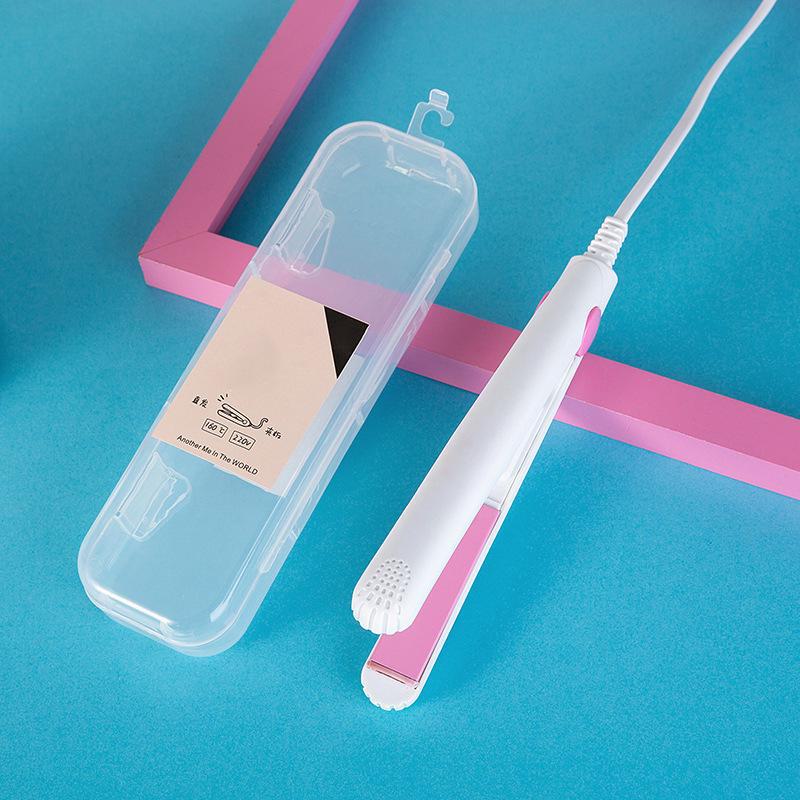 Dual-Purpose Student Mini Plywood Hair Curler & Straightener