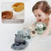 Finger Puppets Bath Toys for Kids Stacking Sensory Finger Puppets Educational Learning