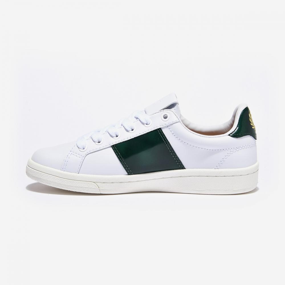 Fred Perry B721 Leather Branded  White 100  