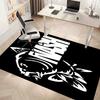 Nash Tackle Printed Absorbent Washable Carpet, Non-Slip Bathroom Mats, Kitchen Rugs, Yoga Mat,Living Room Entrance, Camping Picnic Rugs