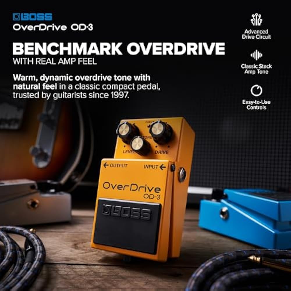 BOSS Overdrive OD-3 Yellow