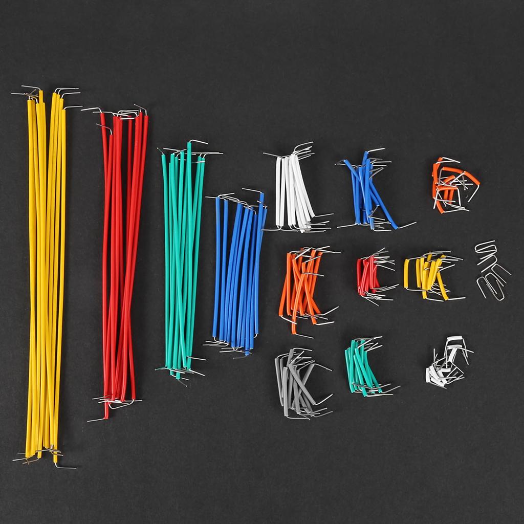 140 Pcs Breadboard Jumper Wire Kit 14 Lengths Assorted Jumper Wires with Storage Box