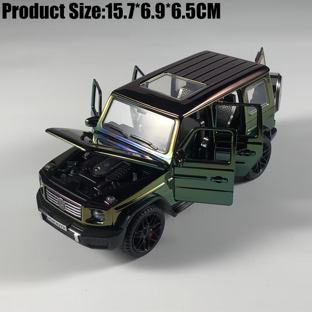 1:32 Mercedes Benz G500 G800 Geländewagen Legierung Metall Druckguss Modellauto Jungen Hohe Simulation Miniatur Weihnachtsgeschenk Spielzeug