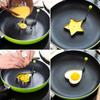 Non-stick Pan Fried Egg Pancake Shaper Stainless Steel Omelette Mold  Kitchen Accessories