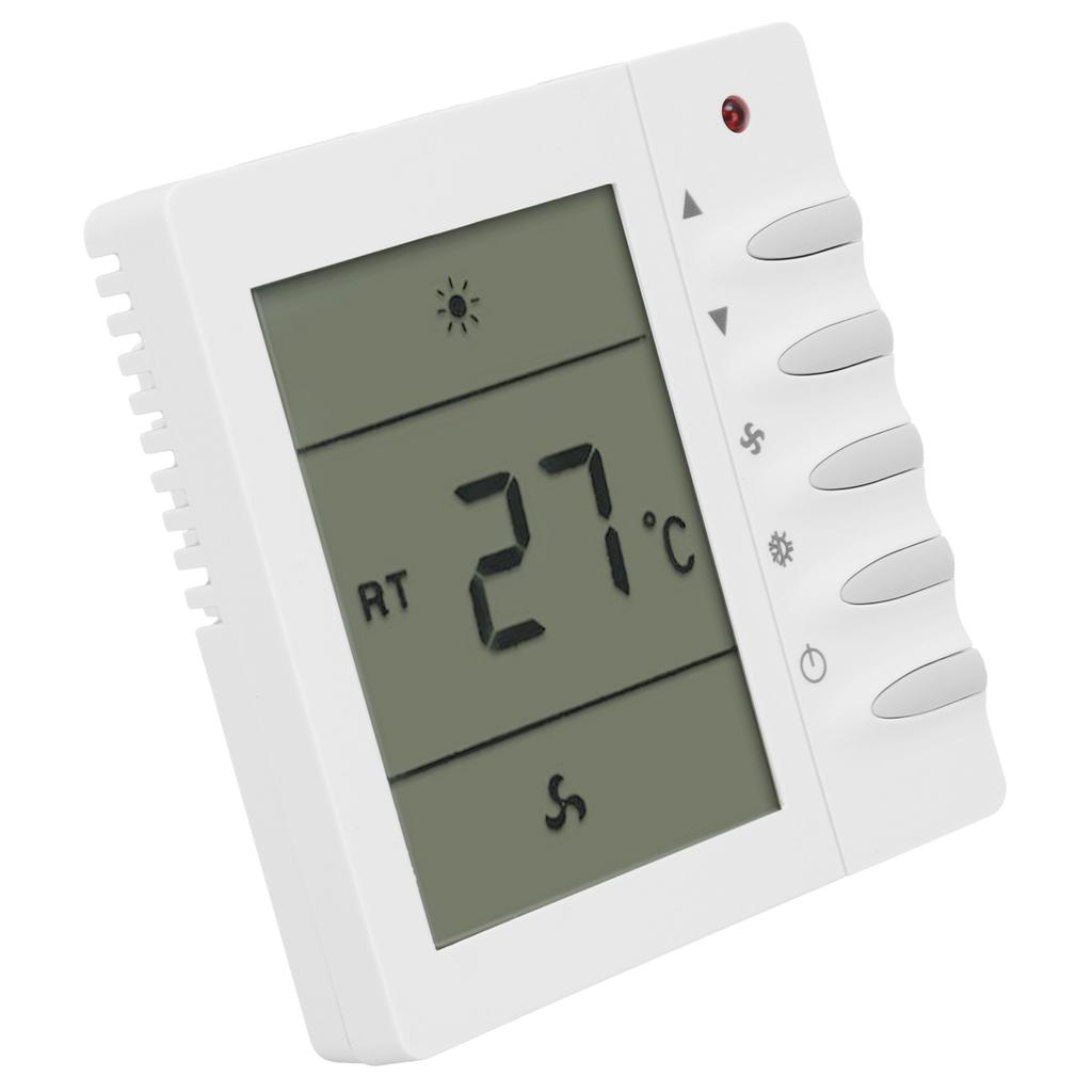 AC220V Central Air Conditioning Fan LCD Thermostat Air Conditioning Temperature Controller