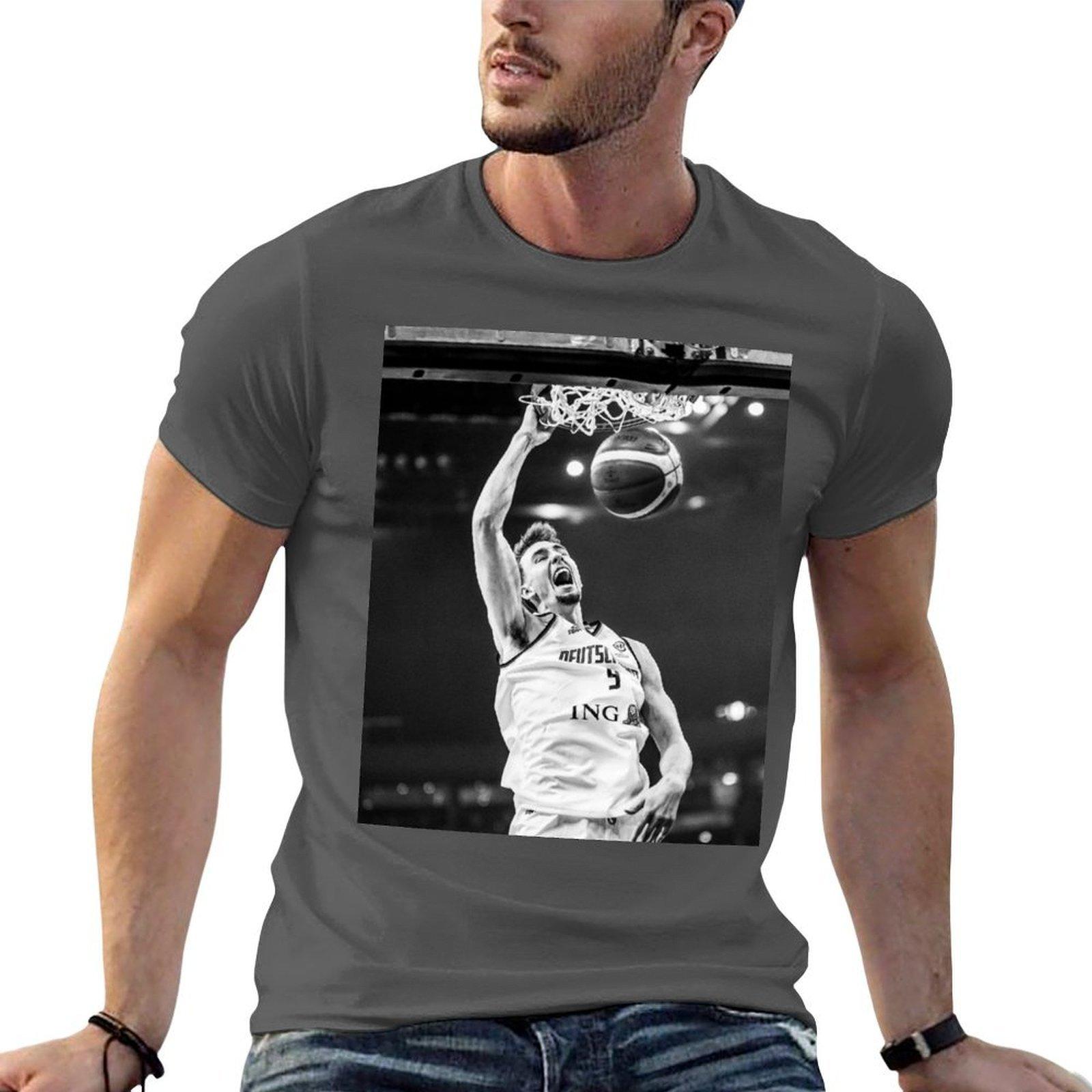 

Franz Wagner - Black & White T-Shirt man t shirts for men cotton t shirts man 100% T-Shirt 4XL