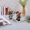 Cartoon Mini Christmas Family Small Animal Resin Ornament Creative Home Christmas Decoration Gift Gift