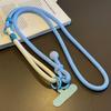 Chain Rope Phone Back Clip Bracket 2 in 1 Mobile Phone Lanyard  Smartphones