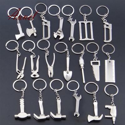Casual Fashion LED Key Chain Spark Plug Key Chain Keychain Car Parts Keyring JIG