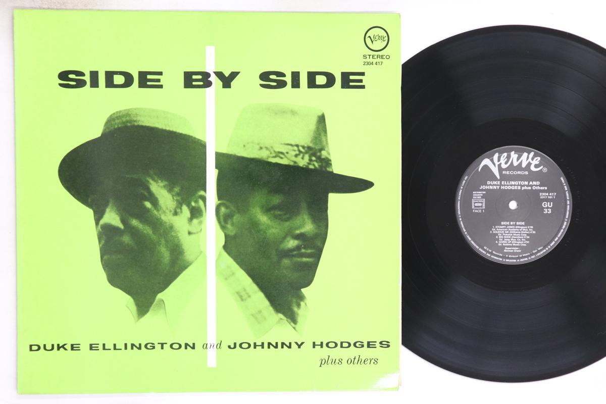 

LP Пластинка ДЮК ЭЛЛИНГТОН И ДЖОННИ ХОДЖЕС - Бок о бок 2304417 VERVE 1980 Франция Джаз Б/У