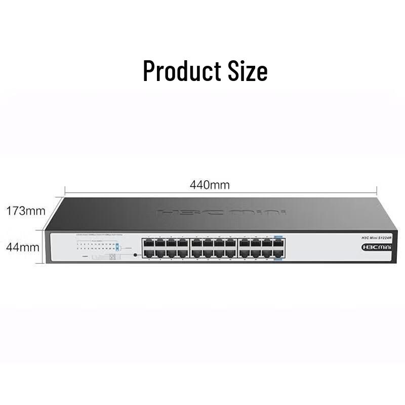 H3C S1224R 24-Port Gigabit Ethernet Switch