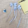 Summer Sweet Girl Ribbon Bow Hairpin - Girly Duckbill Clip