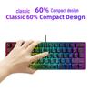 K401 RGB Compact Film-Style Notebook Keyboard
