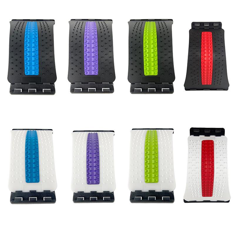 High Quality Easy Use Multi-level Silicone Waist Muscle Relief Lumbar Pain Lower Spine Back Stretcher Pad