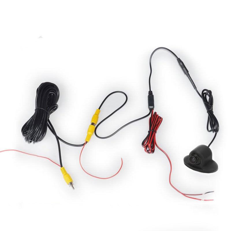 2 Pcs 360° HD Rotatable Adjuatable Waterproof Car Front Side Rearview Mirror Reverse Backup Camera Parking Kit