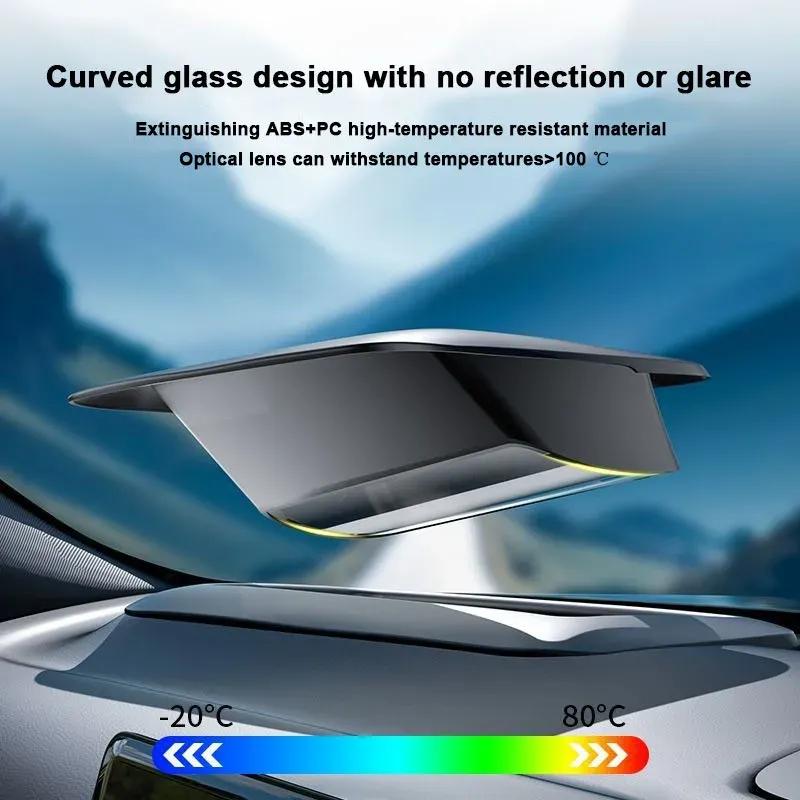 For Li LiXiang L6 L7 L8 L9 -2024 Car HUD Protection Cover Curved HD Glass Head-up Display Protection Cover Trument Panel