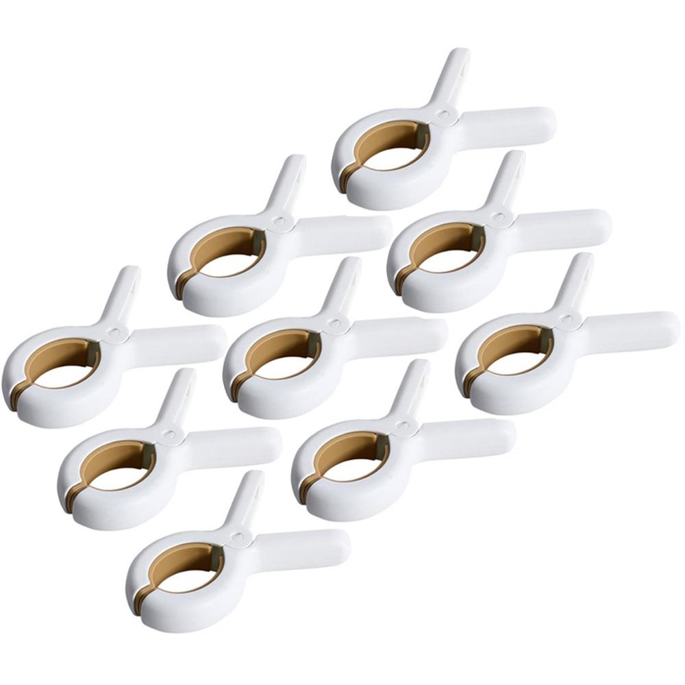 Alfileres para secar ropa, clips de plástico resistentes al viento y sin rastro, clips domésticos para fijar edredones, paquete de 3