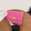 Popular small bag women's new diamond chain bag versatile messenger bag texture bag