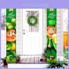 St. Patrick's Day Door Curtain-irish Green Banner Perfect Party Decor!