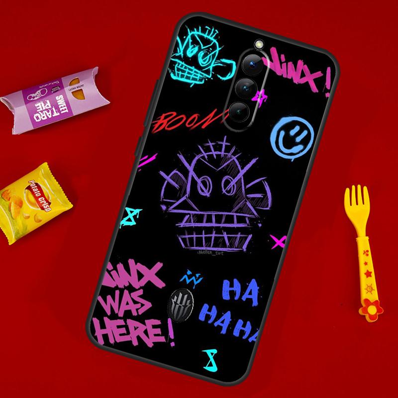 Arcane Jinx Vi Anime For ZTE Nubia Red Magic 8 Pro Plus Soft Case For Redmagic 7 Pro 7S 5G 5S 6R 6S 6 Pro Cover