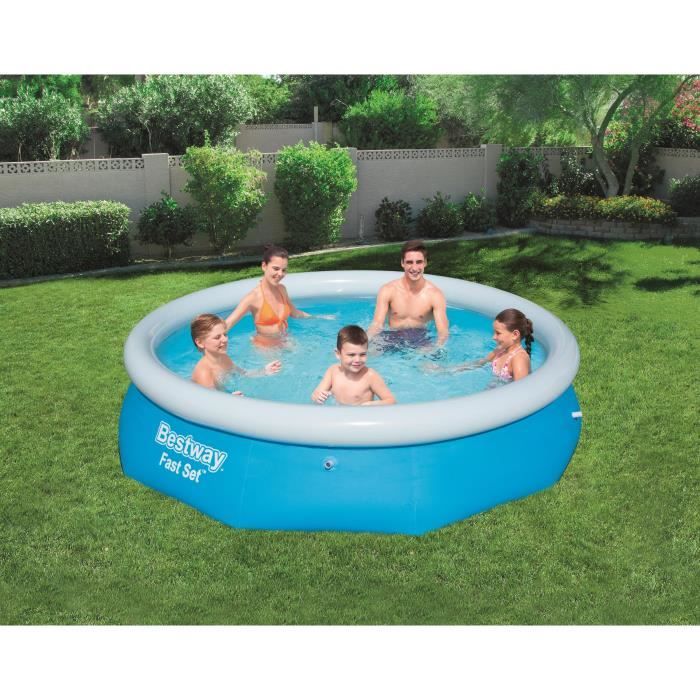 BESTWAY Kir piscine ronde Fast Set Pools - Ø 305 x H 76 cm
