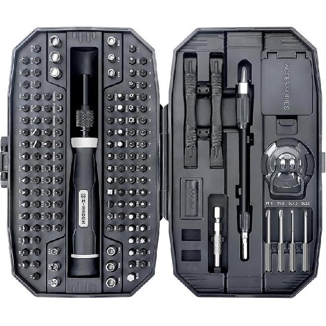 Precision Screwdriver Set 49 in 1 SHARDEN Small Screwdriver Set Magnetic Repair Tool Kit for Laptop, iPhone, Cell Phone, PC, MacBook, Tablet,