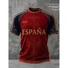 Spain Exclusive Youth Football Jersey Casual Sports Breathable Top